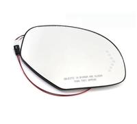 Yurefax, for GMC, for Sierra 1500 2500 3500 2008-2013 Door Wing Rear View Rearview Mirror Glass Heated Side Mirror Glass Side Door Car Wing Mirror Glass(BLACK Right)
