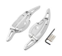 Yurefax for Hyundai, LA Festa 2019 Car Steering Wheel Shift Paddle Shifter Extension CNC Aluminum, for LA Festa 2019-2020 Car Paddle Shifter(Silver)