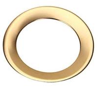 Yurefax, for Jeep, Cherokee 2014 Up, Car Steering Wheel Decoration Circle Trim Cover Stickers Interior Accessories Car Styling Steering Wheel Decal(Gold)