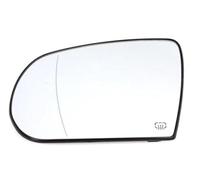 Yurefax, for Jeep, for Compass MP 2017-2020 2021 2022 Rear View Rearview Mirror Glass Door Wing Mirrors Heated Side Mirror Glass Side Door Car Wing Mirror Glass(BLACK Left)