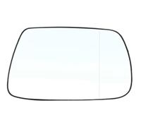 Yurefax, for Jeep, for Grand, for Cherokee 2005-2010 Left/Right Blue/White Car Rearview Heated Mirror Glass Lens Side Door Car Wing Mirror Glass(BLACK White Right)