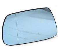 Yurefax, for Jeep, for Grand, for Cherokee 2005-2010 Left/Right Blue/White Car Rearview Heated Mirror Glass Lens Side Door Car Wing Mirror Glass(BLACK Blue Left)
