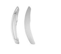 Yurefax for Mitsubishi, for Lancer, for Outlander PHEV Pajero, for Sport RVR ASX, for Delica D:5 L200 Car Steering Wheel Shifter Paddle Extender Sticker Car Paddle Shifter(Type B Silver)