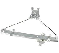 Yurefax for Mitsubishi, for Outlander 2.4L 2003-2006 Front Power Window Lift Regulator No Motor Mr573877 Mr573878 car Window Regulator Motor(Black Front Left)