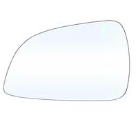 Yurefax, for Opel, for Vauxhall, for Astra H Left Right Heated Car Exterior Parts Rear View Rearview Convex Lens Side Door Car Wing Mirror Glass(BLACK Left Side Lh)