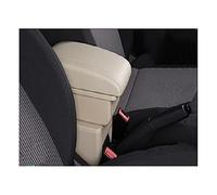 Yurefax For Toyota, IQ Armrest Box Car Armrest Interior Central Storage Box Car Accessories Retrofit Parts With USB Car Armrests Car Armrest Box(BLACK A Beige No Usb)