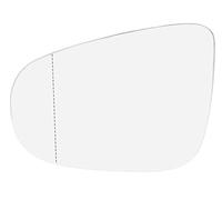Yurefax, for VW, for Golf, for GTI 6 MK6 2009-2012 Car Left Right Rearview Side Heated Exterior Part Wide Angle Side Door Car Wing Mirror Glass(BLACK Left)