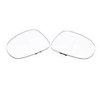 Yurefax, for VW, for Golf,/R32/GTI/Rabbit 2006 2007 Car Rearview Wing Heated Mirror Glass Side Door Car Wing Mirror Glass(BLACK Onecolor)