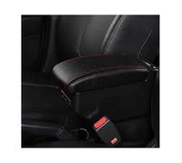 Yurefax For VW, for vento, for POLO, V 2009-2020 Car Armrest Box Center Centre Console Storage Accessories With USB Car Accessories Car Armrest Box(BLACK E Black Red 9 Usb)