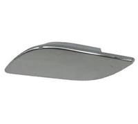 Yurefax Front Bumper Headlight Washer Spray Nozzle Cover Headlamp Washer Jet Cap, for Skoda, for Superb 2009 2010 2011 2012 2013 Headlight Washer Cover(BLACK 1 piece right R)