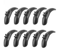 Yurefax Front Fender, for Segway, for Ninebot, Max G30 G30D Electric Scooter Tire Splash Proof Fender Wheel Mudguard Base Replacement Parts Skateboard Mudguard(10pc)