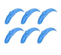 Yurefax Front Fender Tire Splash Proof Fender Wheel, for Xiaomi, M365 Pro 2 1S Pro Electric Scooter Mudguard Replacement Accessories Skateboard Mudguard(6pc-04)