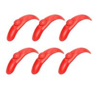 Yurefax Front Fender Tire Splash Proof Fender Wheel, for Xiaomi, M365 Pro 2 1S Pro Electric Scooter Mudguard Replacement Accessories Skateboard Mudguard(6pc-02)