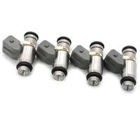 Yurefax Fuel Injectors, for Multistrada Sport 1198 Gt 330cc L2, for V-Twin Engine Car IWP162 Fuel Injectors Nozzle Fuel Injector(Black 4pcs)