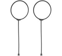 Yurefax Fuel Tank Cap Cover Line Cable Rope Ring Tether, for, for 7 Series E65/E66/E67 F01/F02/F03/F04 G11/G12 2001-2022 730 745 760 Secure Fuel Cap Tether Strap(BLACK 2Pcs B)