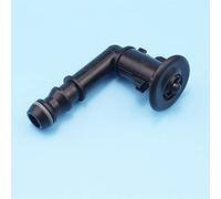 Yurefax Head Light HeadLamp Water Spray Nozzle Washer Jet, for Nissan, Juke 2010 2011 2012 2013 2014 2015 28642-1KA0A 28641-1KA0A Headlight Washer Nozzle(Right Side)