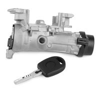 Yurefax Ignition Starter Switch with Key, Steering Lock Cylinder for VW Jetta Golf Touran EOS Caddy MK5 MK6, Audi A3 TT R8, Compatible with 1K0905851B 1K0905865 1K0905841
