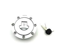 Yurefax Ignition Switch Lock Moto Fuel Tank Gas Cap Seat Lock Set For CB400 SF 1992-1998 CB-1 VFR 400 VT250 CB 750 Motorcycle Ignition Key Switch Motorcycle Ignition Switch(BLACK Tank Cap Lock)