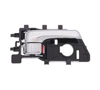 Yurefax Interior Door Handles Car Interior Inner Door Handles Decoration Furte 2009-2012 Left Right Inside Handle ABS Chrome Auto Accessories(Front Left)