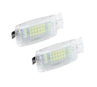 Yurefax Interior Sun Visor Vanity Mirror Lamps Reading Light, for VW, for Golf, 4 5 6 7, for Passat, CC B5 B6 B7, for POLO, for Tiguan, for Scirocco, for Jetta, for Toura Number Plate Light