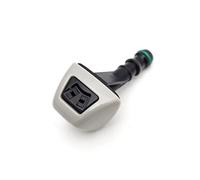 Yurefax Left for Right Car Headlamp Washer Sprayer Headlight Washer Nozzle Jet Sprayer OEM No. 61677117849 61677117850 Headlight Washer Nozzle(Right 61677117850)