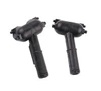 Yurefax Left Right Headlight Headlamp Washer Nozzle Spray, for VW, for EOS, for Jetta, for Golf, Mk5 2006 2007 2008 2009 1K6955103 1K6955104 Headlight Washer Nozzle(Pair)