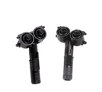 Yurefax Left Right Headlight Headlamp Washer Nozzle Spray, for VW, for Passat, B5 1997 1998 1999 2000 3B0955103 3B0955104 Headlight Washer Nozzle(Left and Right)