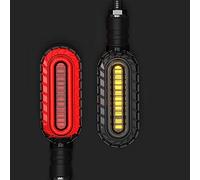 Yurefax LIGHT Turn Signals Motorcycle Flasher Light Built LIGHT Relay Motorcycle Stop Signals Universal Motorcycle Turn Signals Indicator Motorcycle Turn Signal Indicator(NEW 2 RED)