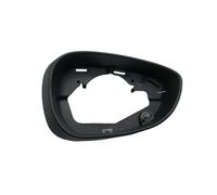 Yurefax Matte Black Car Rearview Wing Mirror Cover Frame, for Ford, for Fiesta, MK7 2008-2014 2015 2016 2017 Auto Accessories Left Right Door Wing Mirror Frame(1Pc Right)