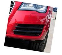 Yurefax Mesh Grill Spoiler Car Front Fog Light Grille Cover Trim Left Right Lamp, for, A7 2011 2012 2013 2014 2015 Car Front Fog Light Grille Insert(BLACK Right)