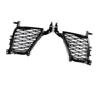 Yurefax Mesh Grill Spoiler Car Front Left Right Fog Light Lamp Cover, for Rangerover, for Velar, for SVA 2017-2020 LR126801 LR126802 L560 Car Front Fog Light Grille Insert(BLACK Onecolor)