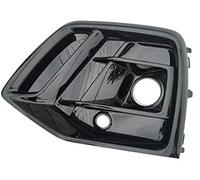 Yurefax Mesh Grill Spoiler Left Right Car Front Bumper Fog Light Grille Glossy Black Lamp Cover With ACC Hole, for, Q5 2021 2022 Car Front Fog Light Grille Insert(Black Left)