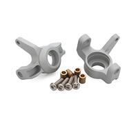 Yurefax Metal Bevel Gear Drive Shaft Steering Knuckle C-Hub Carrier Link Mounts, for AR60 Axle Axial, for Wraith RR10 Bomber Rig RC Rock Racer Suspension Link(D)