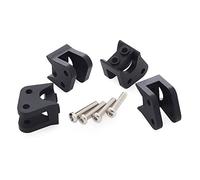 Yurefax Metal Bevel Gear Drive Shaft Steering Knuckle C-Hub Carrier Link Mounts, for AR60 Axle Axial, for Wraith RR10 Bomber Rig RC Rock Racer Suspension Link(K)