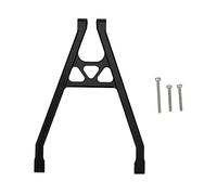 Yurefax Metal Rear Axle Support A Frame Suspension Arm Links, for Axial, for Yeti Jr. AX90052 AXI90069 1/18 RC Car Upgrade Part Suspension Arm Link(Black)