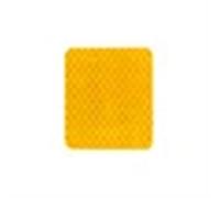 Yurefax Mi3 Rear Fender Reflective Warning Sticker Electric Scooter, for Xiaomi, M365 Pro 2 Pro 1s Rear Mudguard Sticker Accessories Skateboard Mudguard(Yellow)