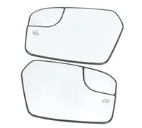 Yurefax Mirror Glass Backing Plate, for Fusion 2011-2012 Rearview Lens Heated Small and Large Side Car Wing Mirror Glass (1 pair)