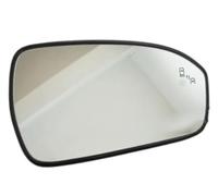 Yurefax Mirror Glass Backing Plate, for Fusion 2013-2020 Left Right Door Side Wing Heated Clear Exterior Aspherical Car Wing Mirror Glass (Right Side)