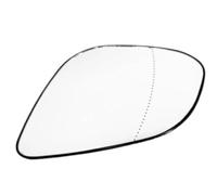 Yurefax Mirror Glass Backing Plate, for Kangoo 2012-2015-2020 1X Left Right Side Rear View Lens Split Heated Door Rearview Car Wing Mirror Glass (1x Right Side)