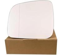 Yurefax Mirror Glass Backing Plate, for Vw, for Transporter, for T5, for Multivan, for Caddy 2003-2010 Heated Wing Door Side Car Wing Mirror Glass (Left Side)