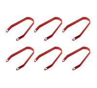 Yurefax Modification Rear Fender Support Bracket, for Ninebot, MAX G30 G30D Electric Scooter Aluminum Alloy Mudguard Bracket Accessory Skateboard Mudguard(G30 Red 6pc)