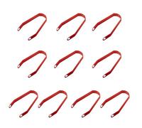 Yurefax Modification Rear Fender Support Bracket, for Ninebot, MAX G30 G30D Electric Scooter Aluminum Alloy Mudguard Bracket Accessory Skateboard Mudguard(G30 Red 10pc)