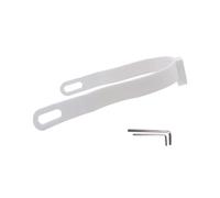 Yurefax Modification Rear Fender Wheel Foot Support Spacer Bracket Kit, for Xiaomi, M365/Pro/1S E-Scooter 10inch Fenders Kickstand Spacer Skateboard Mudguard(White)