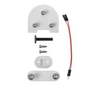 Yurefax Modification Rear Fender Wheel Foot Support Spacer Bracket Kit, for Xiaomi, M365/Pro/1S E-Scooter 10inch Fenders Kickstand Spacer Skateboard Mudguard(Red-01)