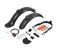 Yurefax Modificted Fender Heighten Pad/Support Bracket/Taillight/Rubber Cap, for Xiaomi, M365 Pro 1S Electric Scooter Rear Wheel Kits Skateboard Mudguard(Black)