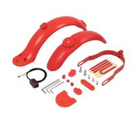 Yurefax Modificted Fender Heighten Pad/Support Bracket/Taillight/Rubber Cap, for Xiaomi, M365 Pro 1S Electric Scooter Rear Wheel Kits Skateboard Mudguard(Red)