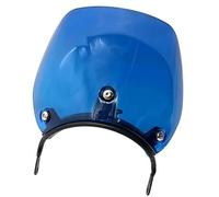 Yurefax Motorbike Windshield Deflectors, for Re Guerrilla 450 Guerrilla450 Motorcycle Windscreens Wind Motorbike Windscreen(Blue)