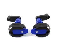 Yurefax Motorcycle Falling Protection Frame, for Z1000sx, for 1000, for 1000 2017-2019 Slider Fairing Guard Crash Pad Protector Motorbike Crash Bar Motorcycle Front Fork Protector(Blue)