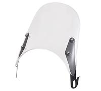 Yurefax Motorcycle Front 5-7 Inch Windscreens Wind Deflectors, for YAMAHA, XJ 400, for Harley, Compact Sport Wind Deflector Kit Motorcycle Windshield