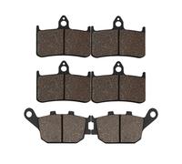 Yurefax Motorcycle Front And Rear Brake Pads, for CBR900RR Fireblade 1992 1993 1994 1995 1996 1997 Motorcycle Brake Pads(Front and Rear)